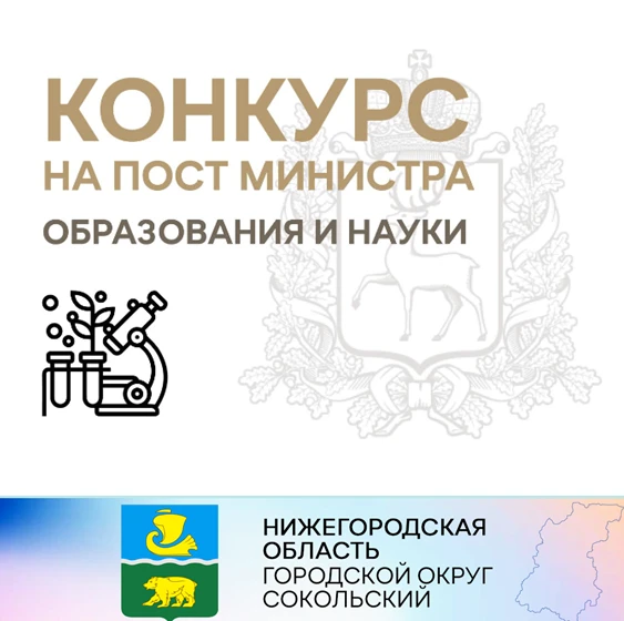 30 марта 2023 года Губернатором Нижегородской области подписано распоряжение об объявлении конкурса на должность министра образования и науки Нижегородской области.